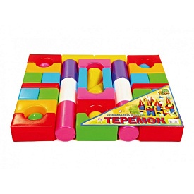 Теремок "великий" 39 деталей - 1 - smarttoys.com.ua