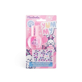 MARTINELIA Лак для нігтів і наліпки "YUMMY", 12241 - 1 - smarttoys.com.ua