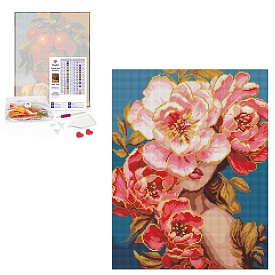 Набір з алмазною мозаїкою "Квітуча грація" 40х50см - 1 - smarttoys.com.ua