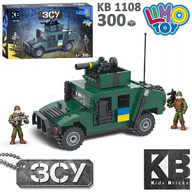 Конструктор KB 1108 військова техніка, 268 дет., кор., 27-16-5 см. - 1 - smarttoys.com.ua