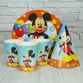 Набір на 10 персон Міккі Маус - 1 - smarttoys.com.ua