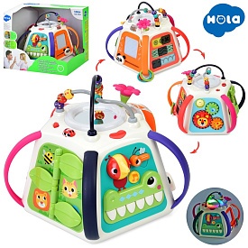 Гра 3153 навчальна, дошка д/малюв, лабіринт, рухливі деталі,  муз, світло,бат., кор.,31-26-29см. - 1 - smarttoys.com.ua