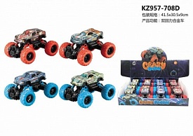 Іграшка №KZ957-708D "Crazy Racing" позашляховик динозавр (15.9 * 8.7 * 10) уп. 8шт. - 1 - smarttoys.com.ua