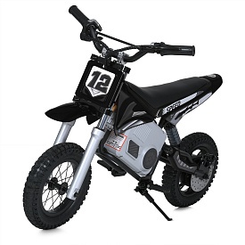 Мотоцикл M 5776AL-2(24V) мотор 24V250W, 1 акум. 24V7AH, надув. колеса, шкіра, чорний. - 1 - smarttoys.com.ua