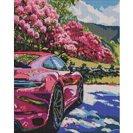 Набір з алмазною мозаїкою "Рух у кольорі" 40х50см - 1 - smarttoys.com.ua