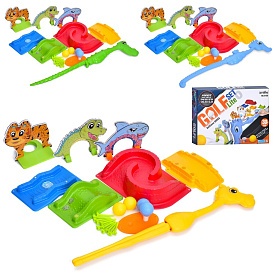 Гольф MR 1420 ключка(морськ.коник),м'ячі4шт.,ворота-тварини3шт.,30дет.,мікс видів,кор.,38-27,5-7,5см - 1 - smarttoys.com.ua