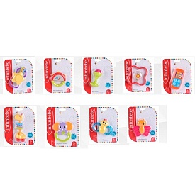 Брязкальце A6812-3-4-5-6-7-8-9-20 9 видів, лист, 16-20-4 см. - 1 - smarttoys.com.ua