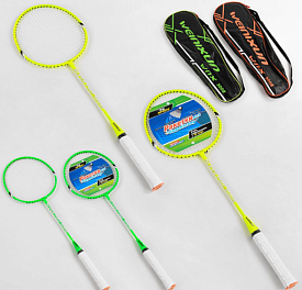 Бадмінтон C 44600 2 кольори, "TK Sport", воланчик, 2 шт в чохлі - 1 - smarttoys.com.ua