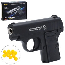 Пістолет 118SE 14см, пластикові кулі, в кор-ці, 19,5-14,5-3,5см - 1 - smarttoys.com.ua