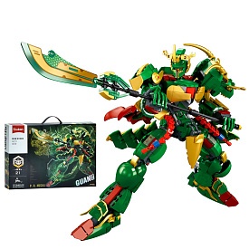 Конструктор SLUBAN M38-B1303 робот-воїн, 28,1см, 687дет, в кор-ці, 47,5-33-7см - 1 - smarttoys.com.ua