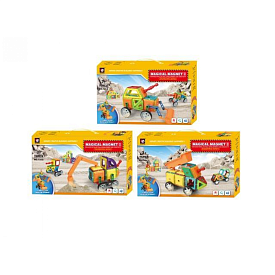 Конструктор магнітний , 75-78 дет - 1 - smarttoys.com.ua