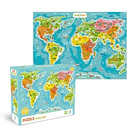 Пазл Мапа Світу - 1 - smarttoys.com.ua