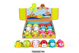 Тварина JZD-027 на колесах, 12 шт. (6 видів) в диспл., 29-8-28 см. - 1 - smarttoys.com.ua