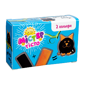 Набір для творчості 71733 (укр) "Містер тісто - кіт", в кор-ці 2,5-5-7,8 см - 1 - smarttoys.com.ua