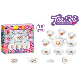 Набір посуду 858-D3  чайний сервіз на 4 персони, фарфор, 10пр, в кор-ці, 18-16,5-4см - 1 - smarttoys.com.ua