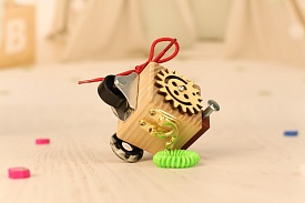 Бізікуб 5х5х5 см дорожній - 3 - smarttoys.com.ua