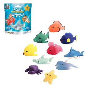 Стретч-іграшка у вигляді тварини серії "Желейна" – ТРОПІЧНІ ДРУЗІ (у диспл.) - 1 - smarttoys.com.ua