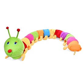М'яка іграшка MP 2347-4 гусениця, подушка,  розмір великий, 1колір, 190 см. - 1 - smarttoys.com.ua