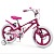 Велосипед дитячий PROF1 16д. MB16VCG PINK (1шт) VELOCITY,SKD85,магнез.рама,обод,перед/зад.диск.торм.,крила,доп.кол.,пляшкотримач,дзінок,рож, в кор-ці - 1 - smarttoys.com.ua