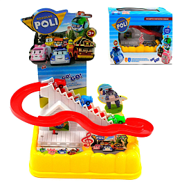 Трек 0912 I (96/2) підіймач на батарейках, музика, звук, підсвітка, 3 фігурки, автоматичний підіймач, в коробці - 1 - smarttoys.com.ua