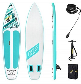 SUP-борд BW 65347 дошка, весло, ручний насос, сумка, рем. набір, 320-79-12 см. - 1 - smarttoys.com.ua