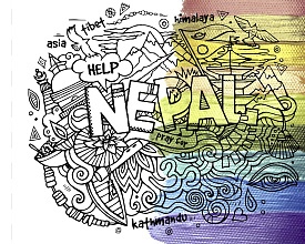 Набір для розпису - антистрес  "Непал" ТМ "RIVIERA BLANCA", шт RB-0567 - 1 - smarttoys.com.ua