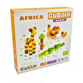 Дерев’яний конструктор Cubika World «Африка» - 1 - smarttoys.com.ua