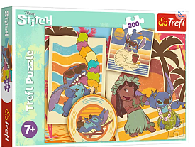 33042 Trefl Пазли "200" Lilo&Stitch Музичний світ - 1 - smarttoys.com.ua