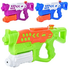 Водяний бластер MR 1010 розмір великий, помпа, 3 кольори, кул., 51-21-4,5 см. - 1 - smarttoys.com.ua