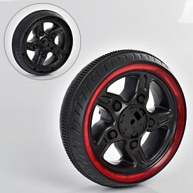 Колесо M 4534-R WHEEL заднє, для мотоцикла M 4534, діам.28см., ширина 8,5см. - 1 - smarttoys.com.ua
