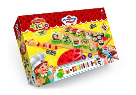 Набір креативної творчості "Тісто для ліпки "Master Do" ШЕФ-КУХАР СУШІ середня укр(6)  - 1 - smarttoys.com.ua