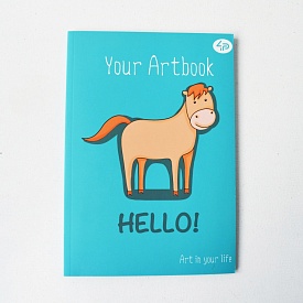 Блокнот TM Profiplan "Artbook horse", A5 - 1 - smarttoys.com.ua