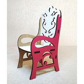 Стілець з підлокітником 2 (рожевий) - 1 - smarttoys.com.ua