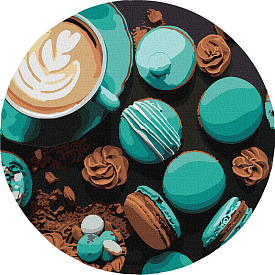 Набір для розпису по номерах. "Шоколадна насолода" d39см - 1 - smarttoys.com.ua