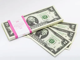 Сувенірні гроші "2 долара" - 1 - smarttoys.com.ua