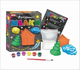 Набір для творчості та розваг 505 Фігурна Крейда "Оточуючий світ"  (рос) в коробці 22-18,5-5 см - 1 - smarttoys.com.ua