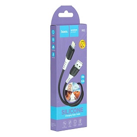 Кабель USB Hoco X82 Лайтнін (Чорний) - 1 - smarttoys.com.ua