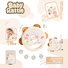 Брязкальце 2510 (300) бубон, в слюді, ВИДАЄТЬСЯ МІКС ВИДІВ - 1 - smarttoys.com.ua