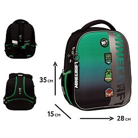 Рюкзак каркасний YES H-100 Minecraft Icons - 1 - smarttoys.com.ua