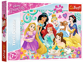 32687 Trefl Пазли "200" Princess Щасливий світ принцес - 1 - smarttoys.com.ua
