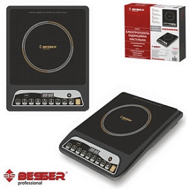 Плита індукційна склокерам. поверхня 2000W 28.5*35 см (8 темп. реж., 7 програм) 10233  - 1 - smarttoys.com.ua
