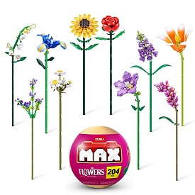 Конструктор в капсулі MAX S1 – САДОВІ КВІТИ (в асорт., в диспл.) - 1 - smarttoys.com.ua