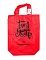 Сумка зі складним боком червона (спанбонд) 35х45 см з принтом - 1 - smarttoys.com.ua