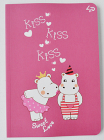 Блокнот TM Profiplan "Sweet love note" hippos, А5 904358	 - 1 - smarttoys.com.ua