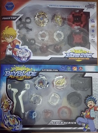 Набір бейблейдів Beyblade, 2 штуки в наборі, 2 види, в коробці - 1 - smarttoys.com.ua