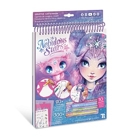Набір для творчості NEBULOUS STARS – СКЕТЧБУК: НЕБУЛІЯ, МОТИВИ КОСМОСУ - 1 - smarttoys.com.ua