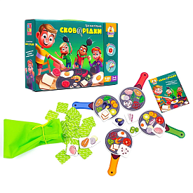 Гра на швидкість "Cковорідки" - VT2309-01 /укр/  (7) "Vladi Toys", 30 карточок, мішочок - 1 - smarttoys.com.ua