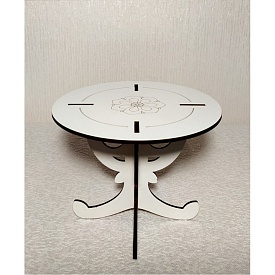 Стіл круглий (білий) - 1 - smarttoys.com.ua