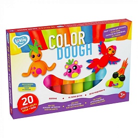 20 stick Color Dough TM Lovin Набір для ліплення з тістом - 1 - smarttoys.com.ua