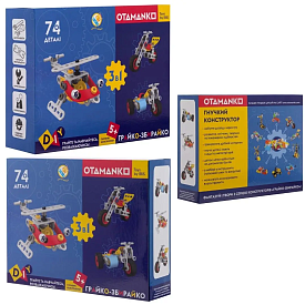 Конструктор OTAMANKO гнучкий ГРАЙКО-ЗБИРАЙКО, 74 деталі - 1 - smarttoys.com.ua